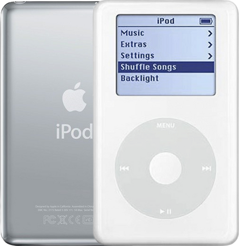 Refurbished iPod 4th Gen (A1059), 20GB HP Invent Edition