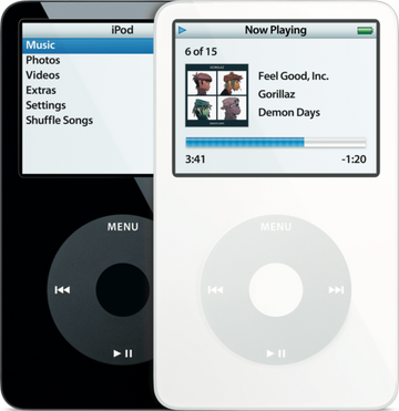 Refurbished iPod Video 5th Gen (A1136), 5.5G Enhanced 80GB White, MA448LL/A