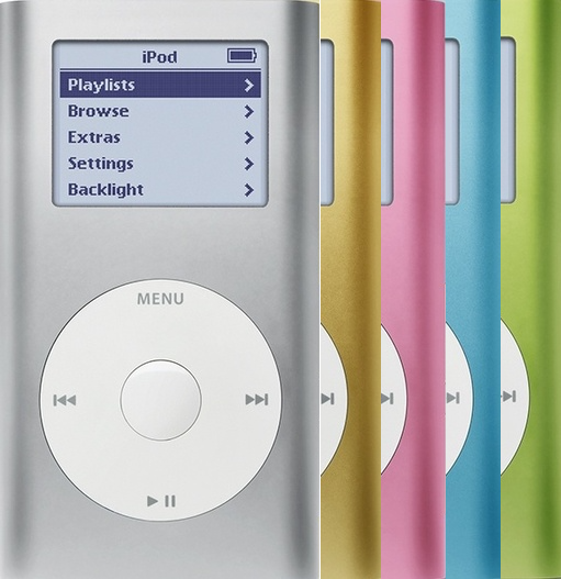 Used 64GB 128GB 256GB Apple iPod Mini 1st Generation Refurbished with New Battery (Flash Mod)