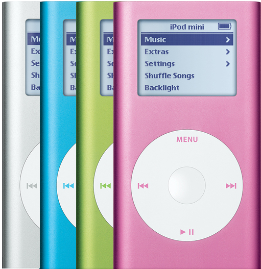 Used Apple iPod Mini 2nd Generation Refurbished with New Battery (Flash Mod)