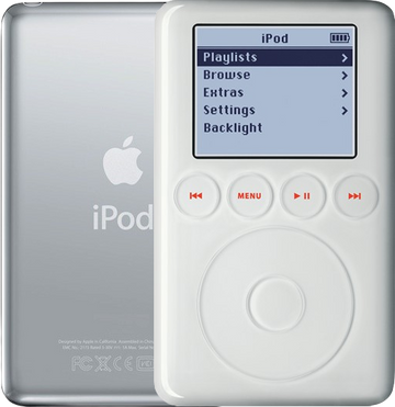 Refurbished iPod 3rd Gen (A1040), 30GB White