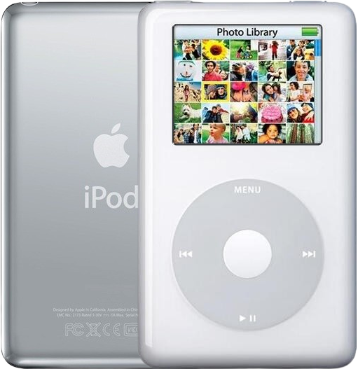Used 40GB Apple iPod Photo 4th Generation Refurbished with New Battery (M9585LL/A)