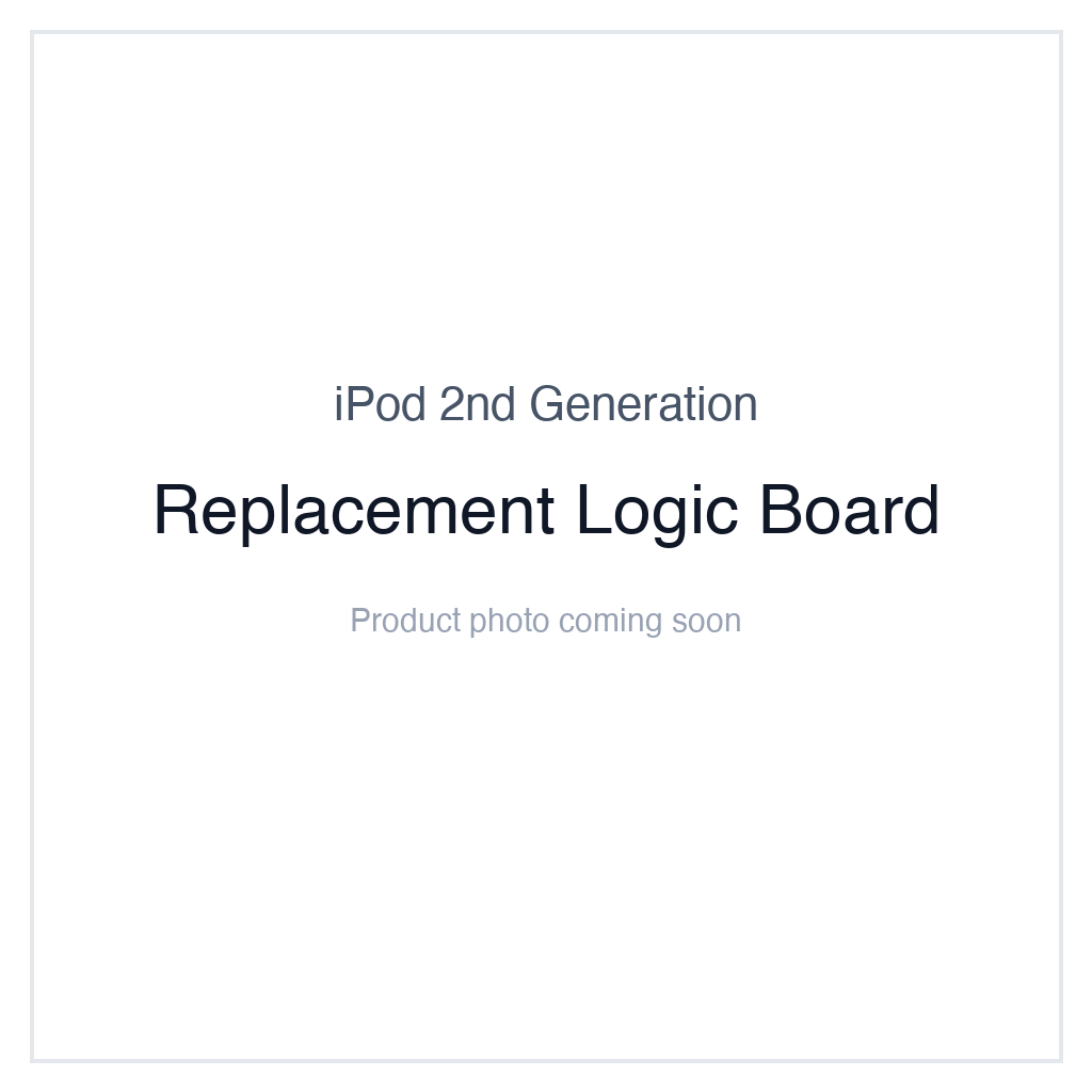 iPod 2G — Replacement Logic Board