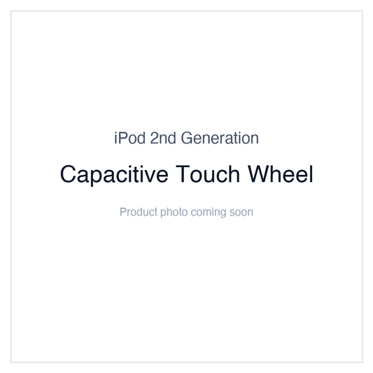 iPod 2G — Capacitive Touch Wheel