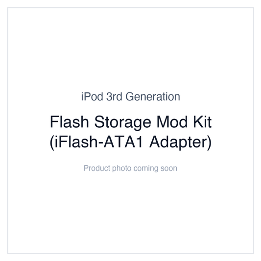 iPod 3G — Flash Storage Mod Kit (iFlash-ATA1 Adapter)