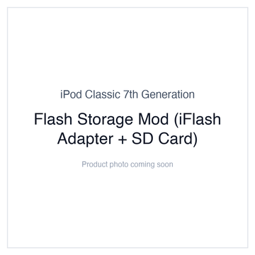 iPod Flash Mod Service & Flash Drive Replacement Kits | iMods