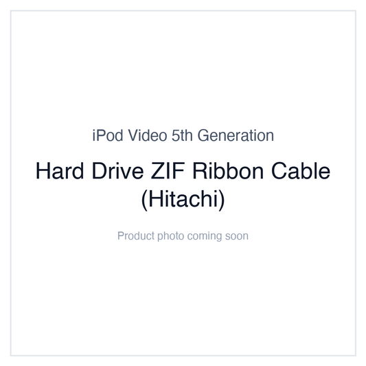 iPod Video 5G — Hard Drive ZIF Ribbon Cable (Hitachi)
