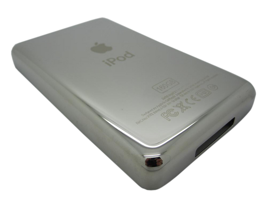 iPod Classic 6G - 80GB Polished Stainless Steel Backplate