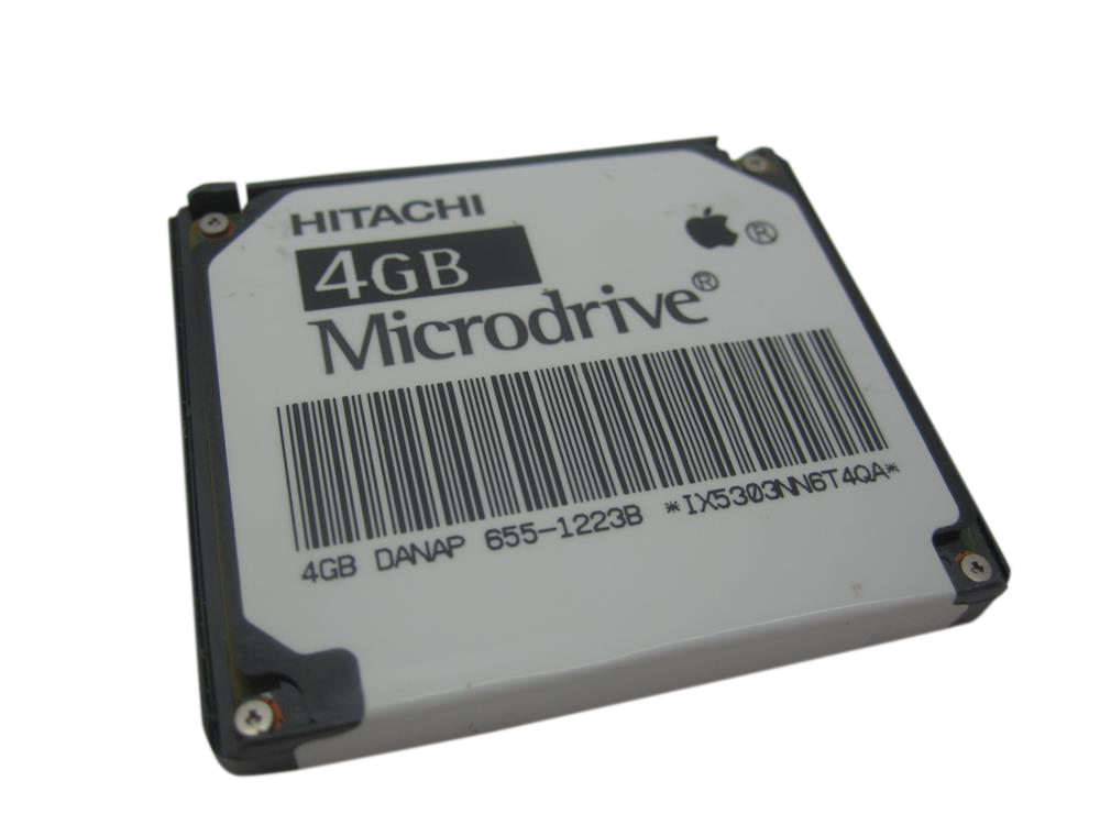 iPod Mini 2nd Generation — Replacement Microdrive (4GB)