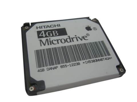 iPod Mini 2nd Gen (A1051), Replacement Microdrive (4GB)