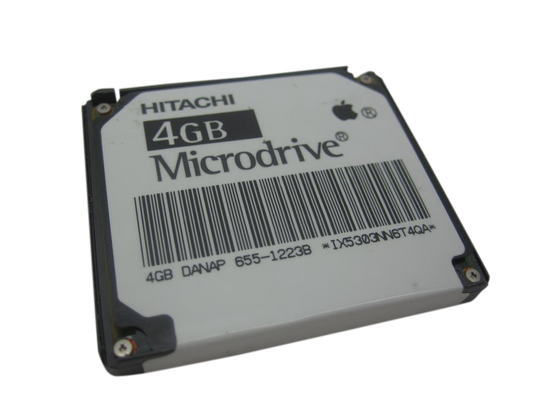 iPod Mini 2nd Generation — Replacement Microdrive (6GB)