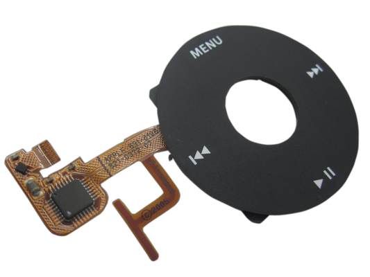 iPod Video 5G — Replacement Click Wheel (Black)